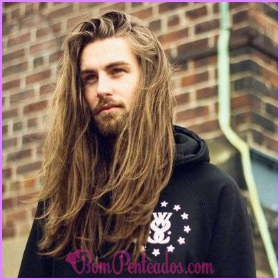 Penteados longos para homens