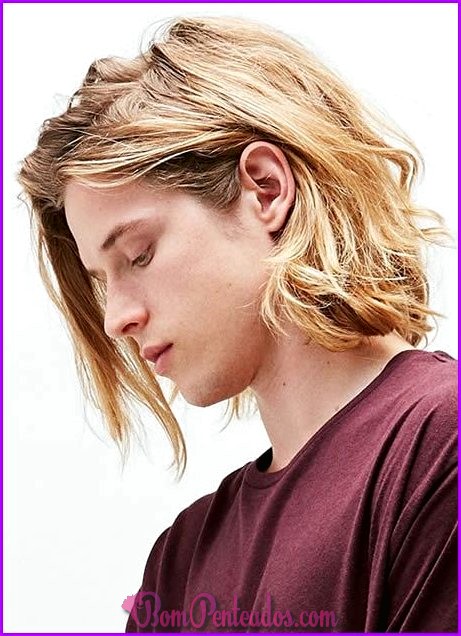 Penteados para homens com cabelos longos