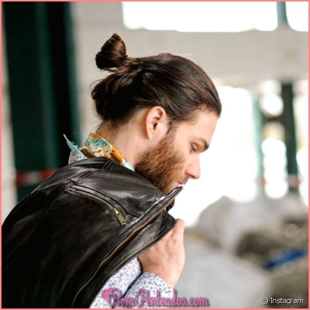 Penteados dos homens para cabelos longos do sexo masculino
