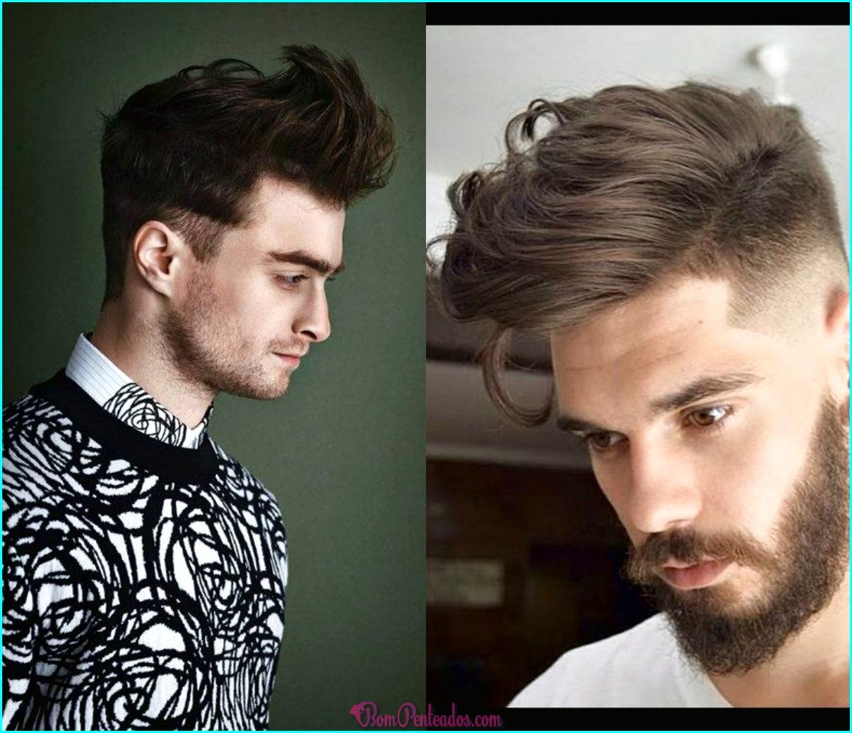 Penteados do vintage para homens