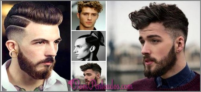Tendências em penteados de moda para homens 2017