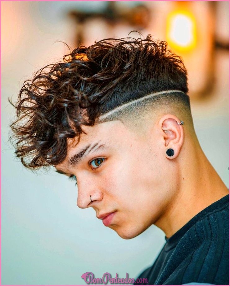 Penteados populares Pinterest para homens