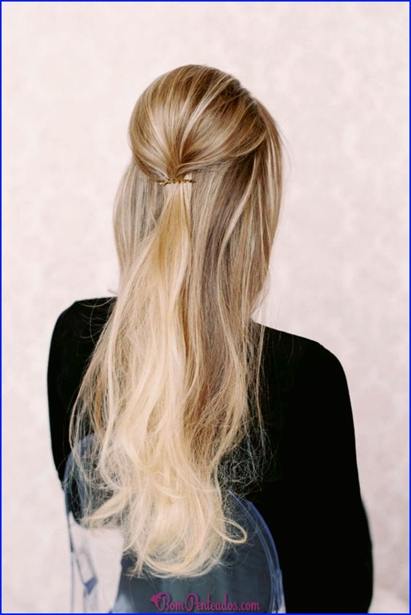 Penteado de casamento para cabelos longos