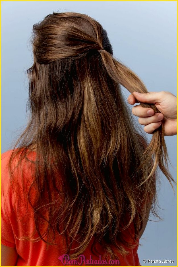 Penteados fáceis para cabelos longos para fazer sozinho