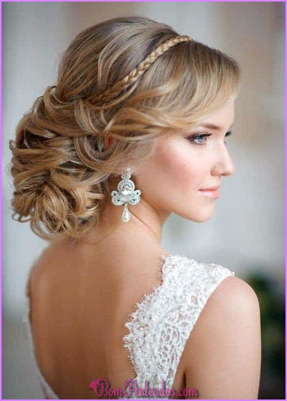 Penteados de casamento para noivas com cabelo curto