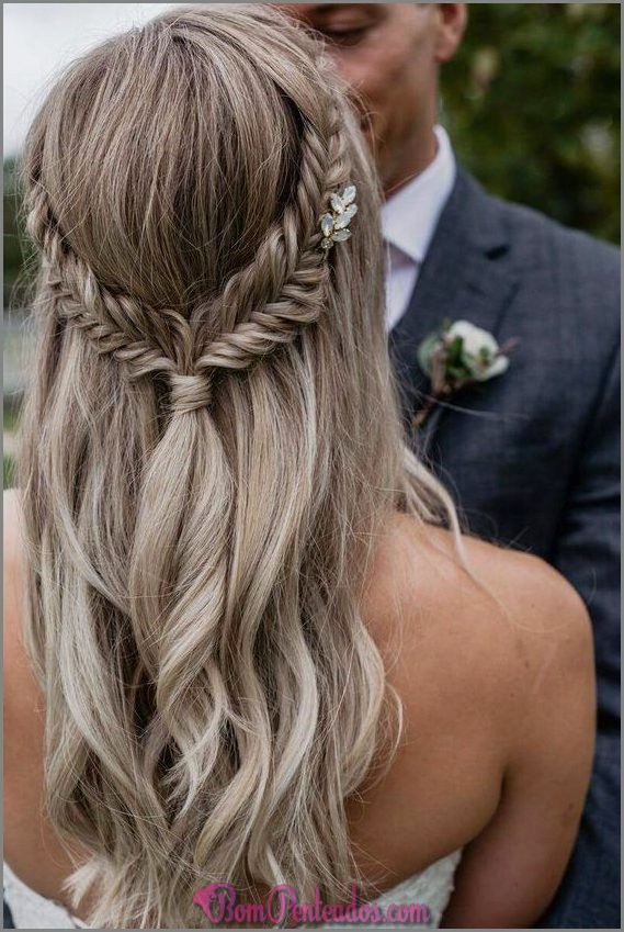 Penteados para noivas com pêlo
