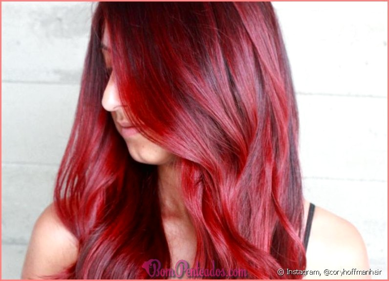 Tipos de cabelo vermelho