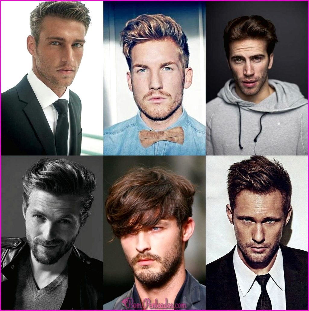 Tipos de cabelo de homem e tipos de cabelo para homem