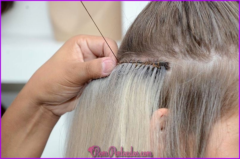 Tipos de alongamento de cabelo