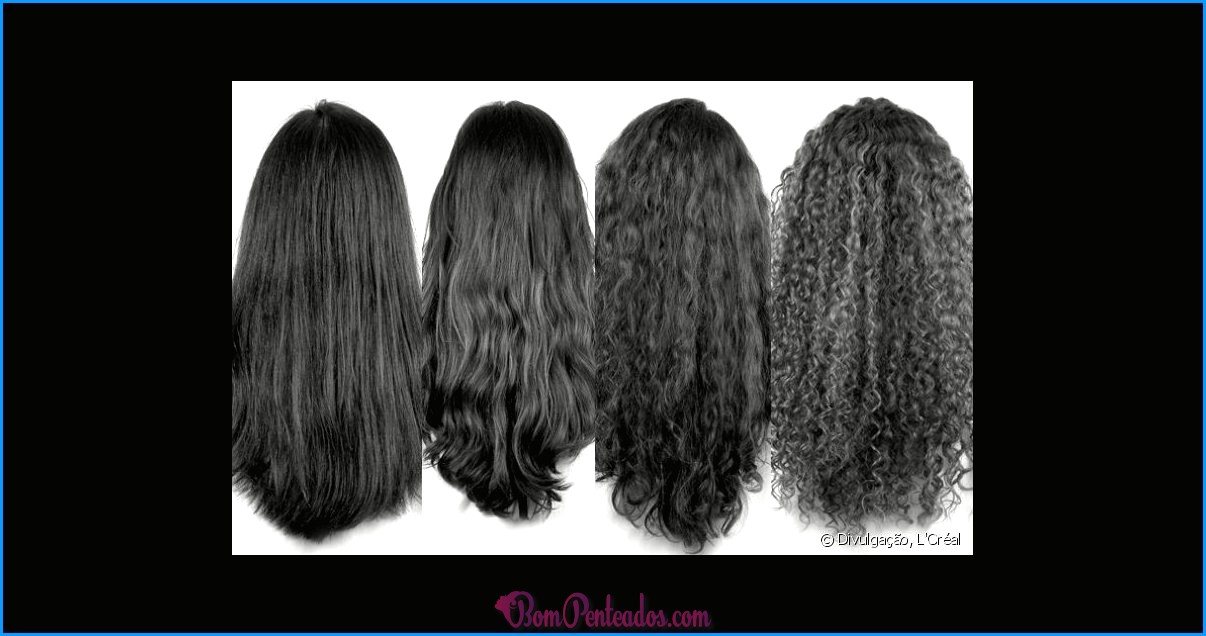 Quais são os tipos de cabelo?
