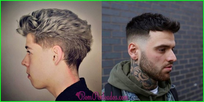 Tipos de cabelo corrugado masculino