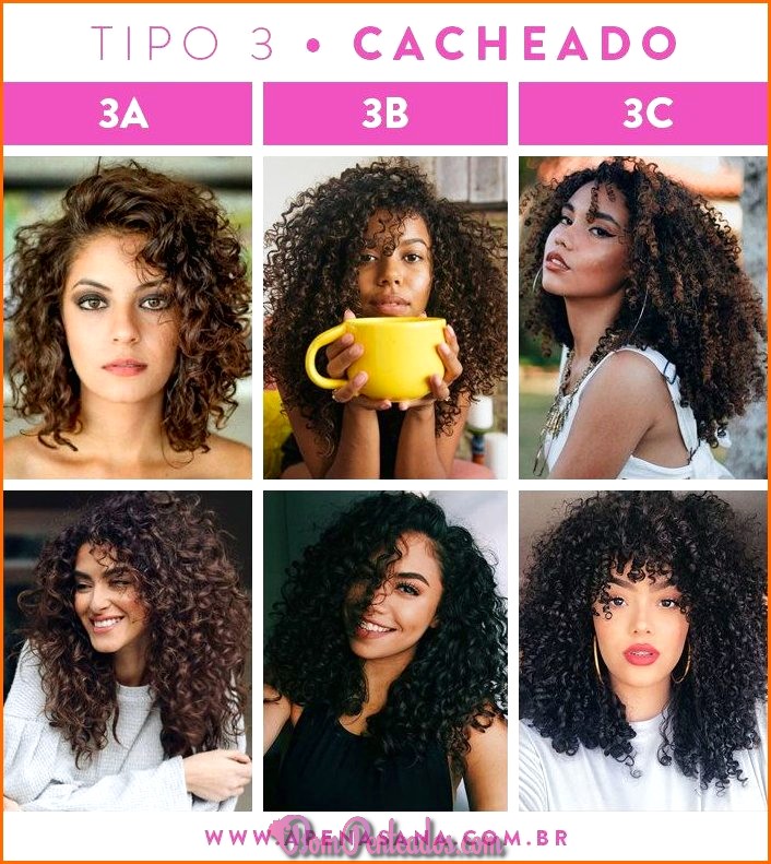 Os diferentes tipos de cabelo