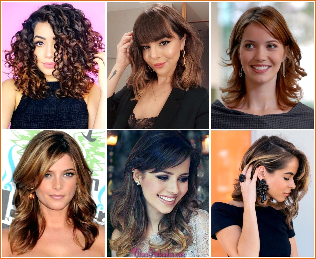 Tipos de cabelo feminino - Tipos de cabelo fêmeas curtos
