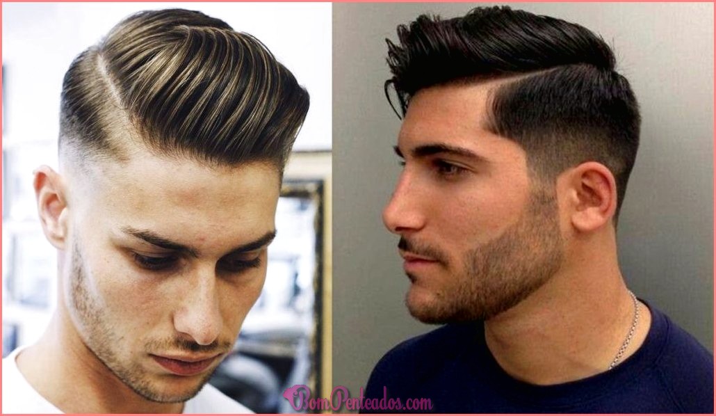 Tipos de cabelo masculino - em linha reta, ondulado e encaracolado