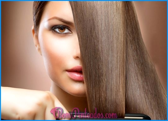 Diferentes tipos de endireitamento que não danificam o cabelo