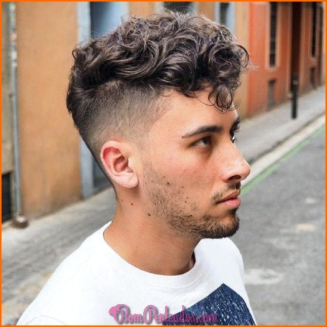 Penteados masculinos - penteados masculinos encaracolados da moda