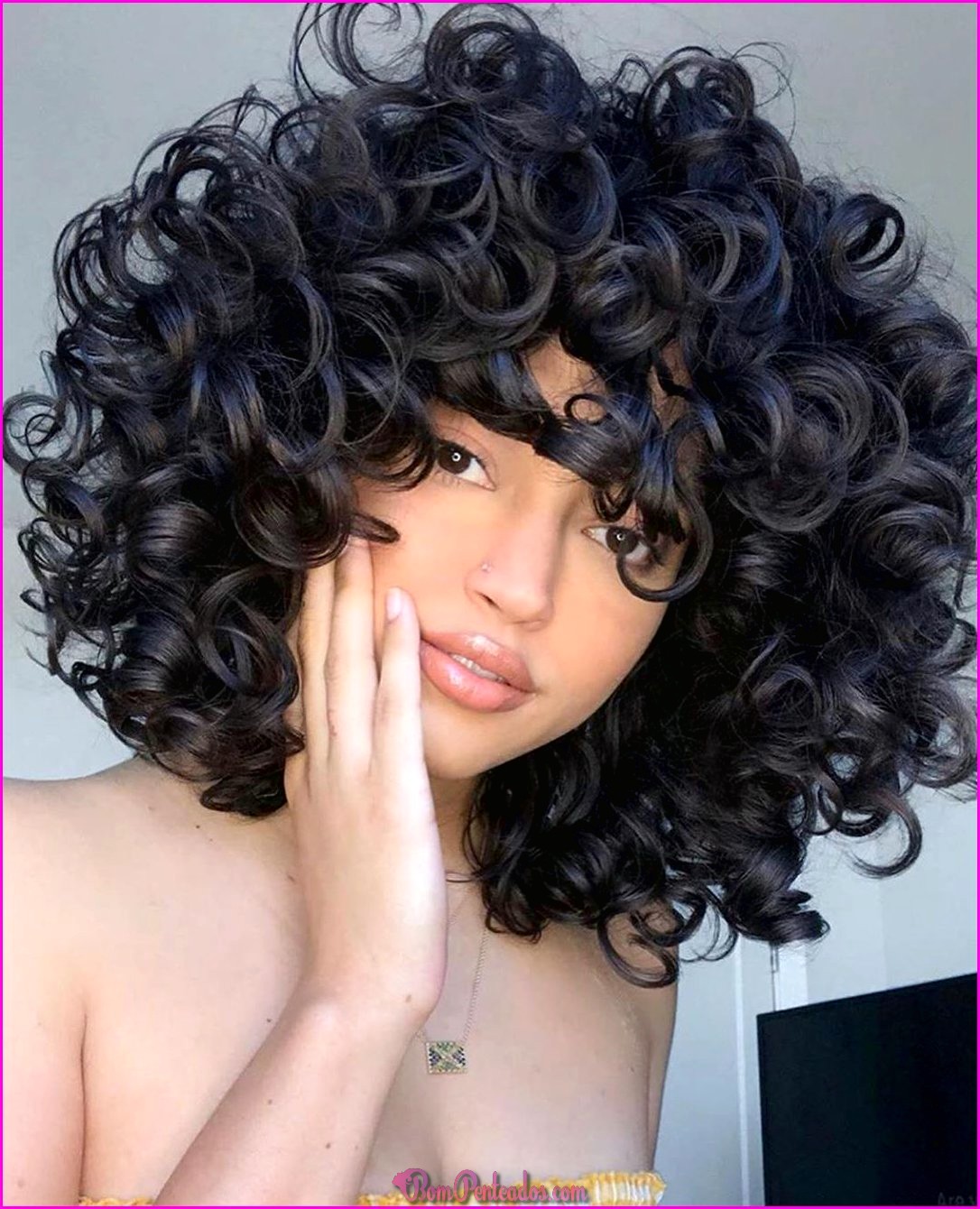 Penteados curly curly mulher
