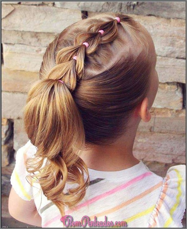 Penteados para crianças para cabelos curtos