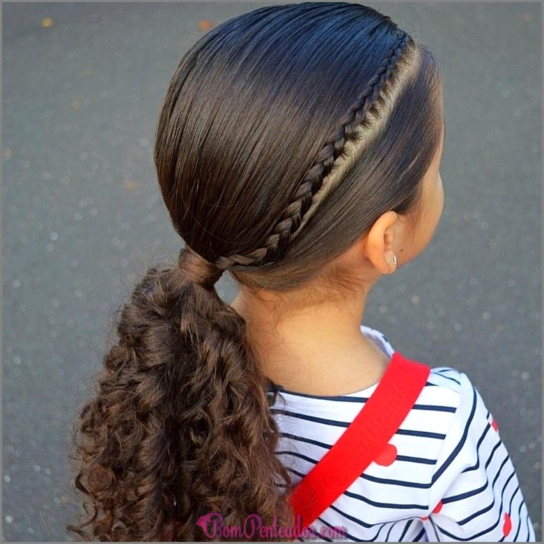 Penteados fáceis para meninas - tranças infantis