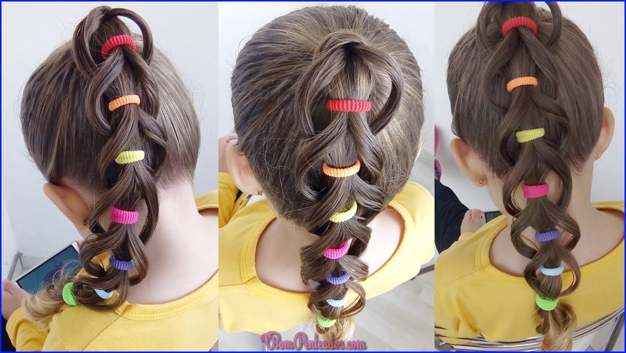 Modelos de penteados para crianças