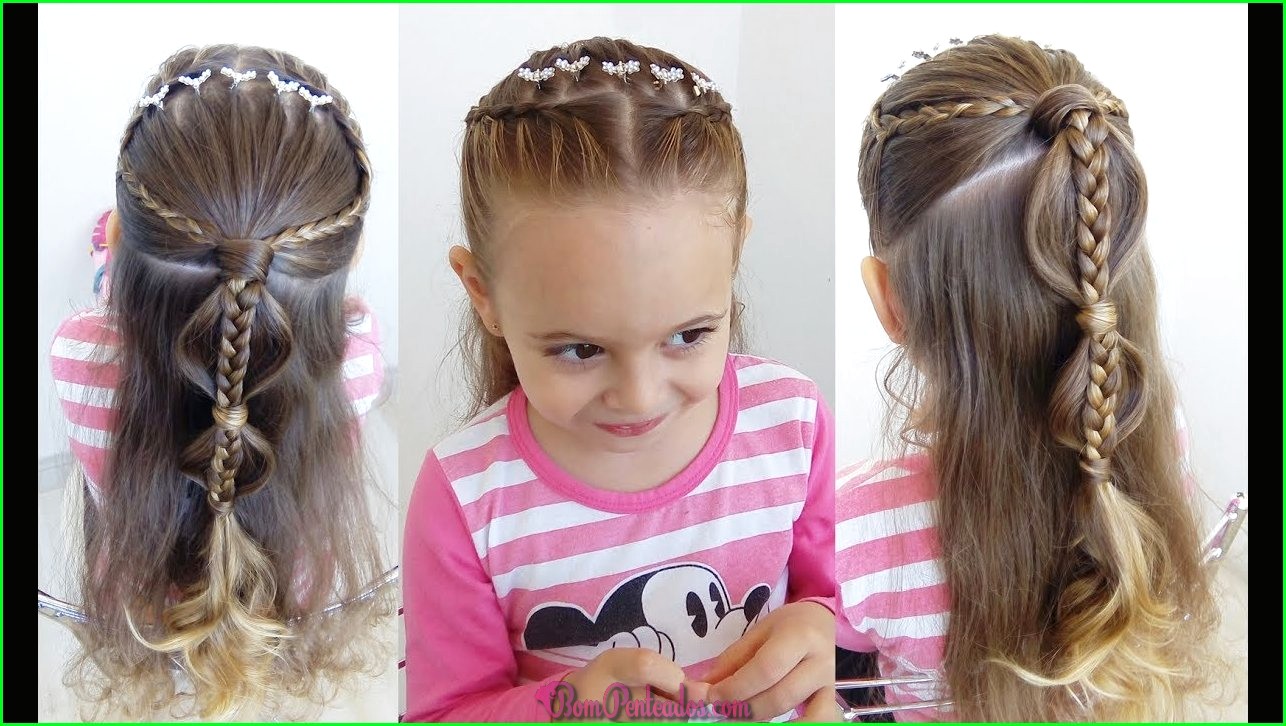 Modelos de penteados para crianças