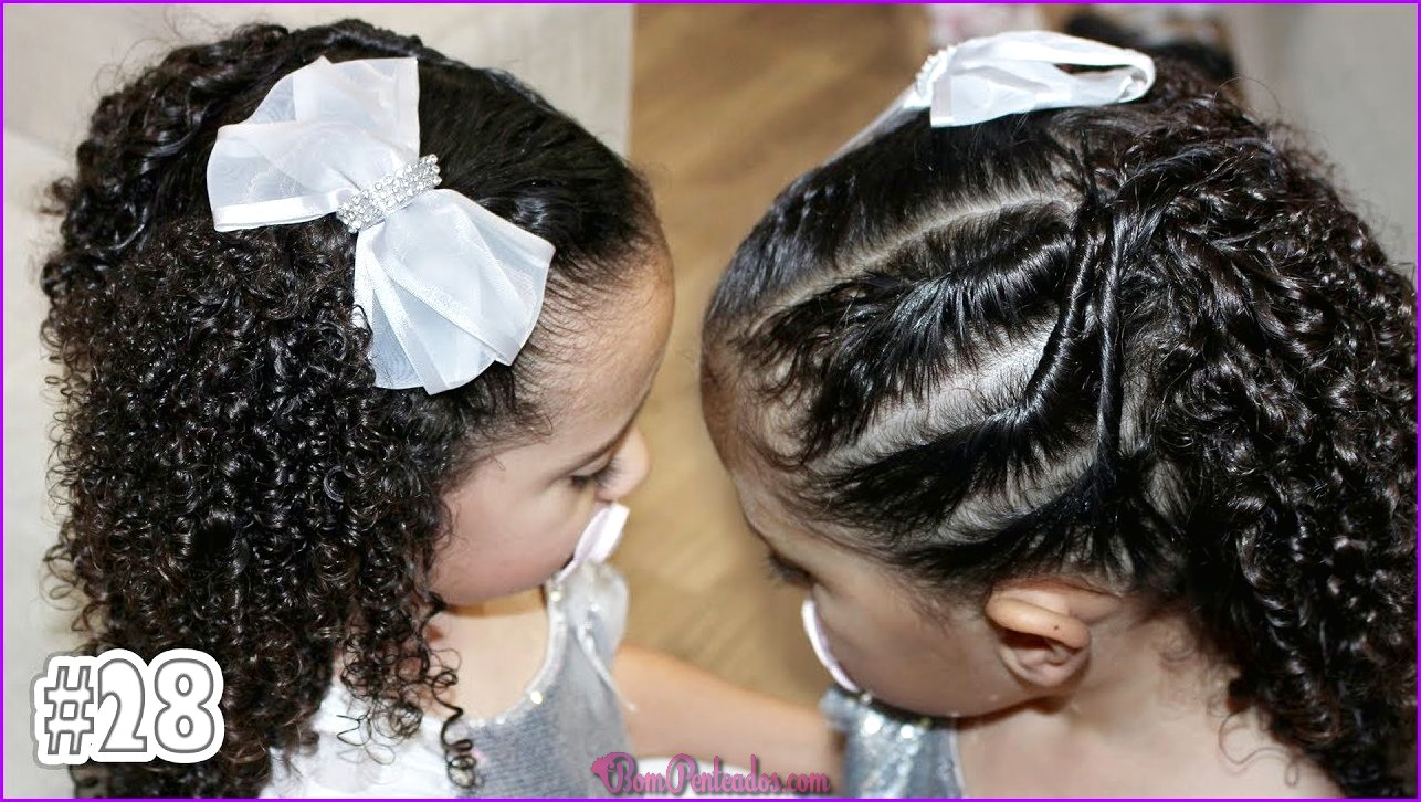 Cultivando penteados para crianças para crianças e crianças pequenas