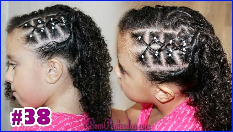 Como fazer penteados em cabelos infantis