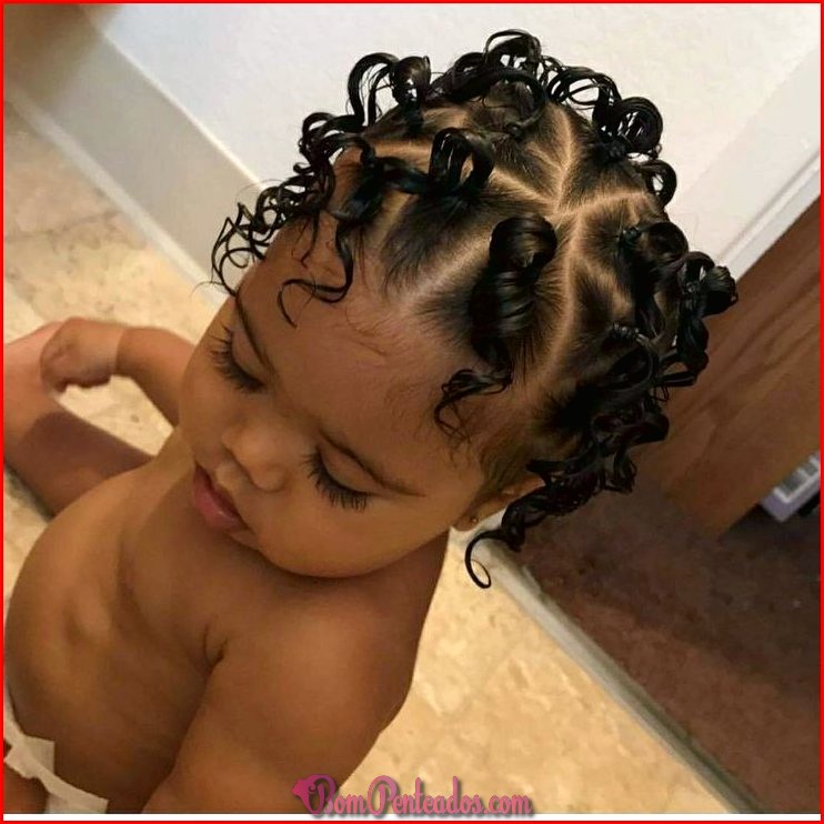 Penteados afro para crianças com tranças