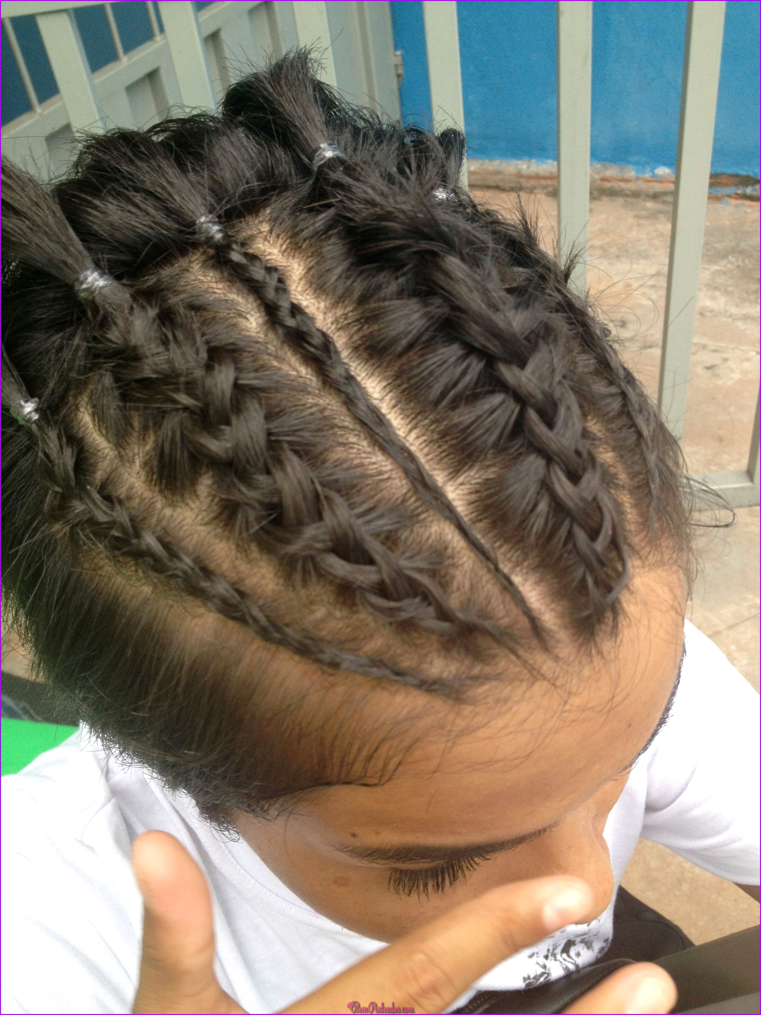 Fotos de penteados para crianças com trança