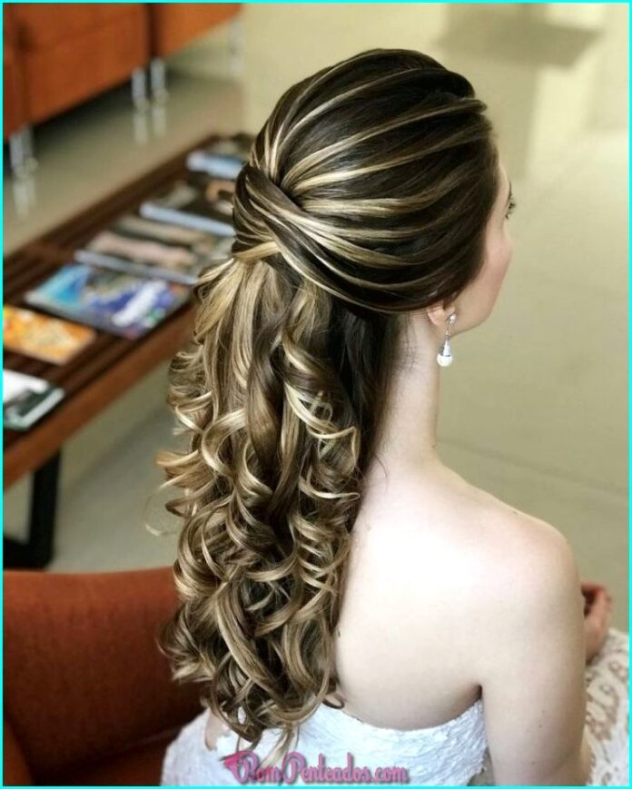 Penteados para a mãe da noiva longa do cabelo » Bom Penteados