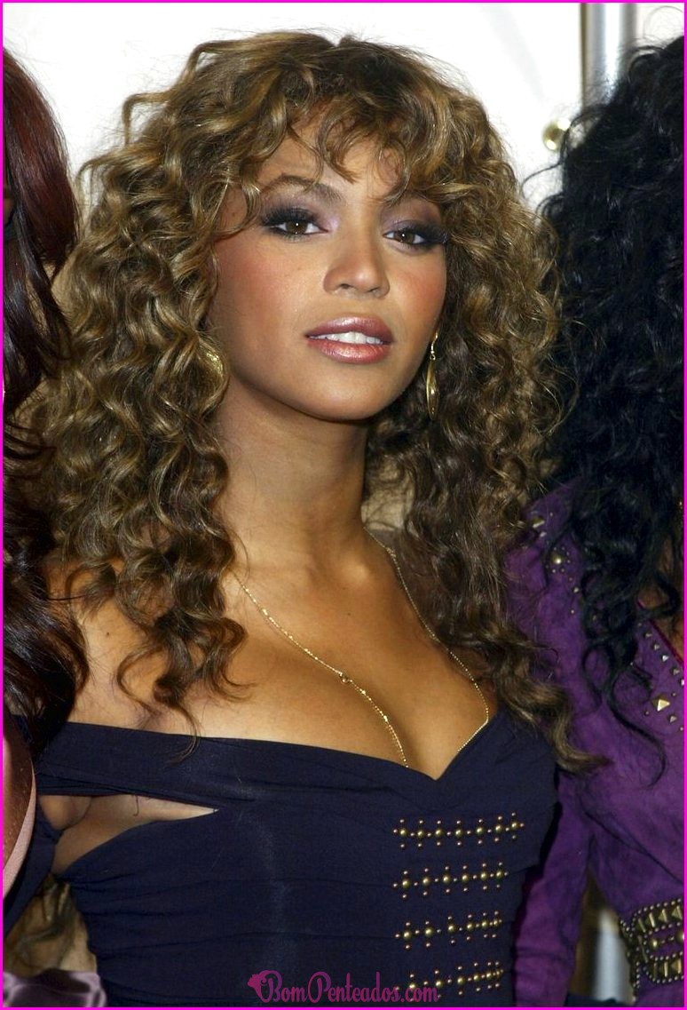 Penteados populares Beyoncé.