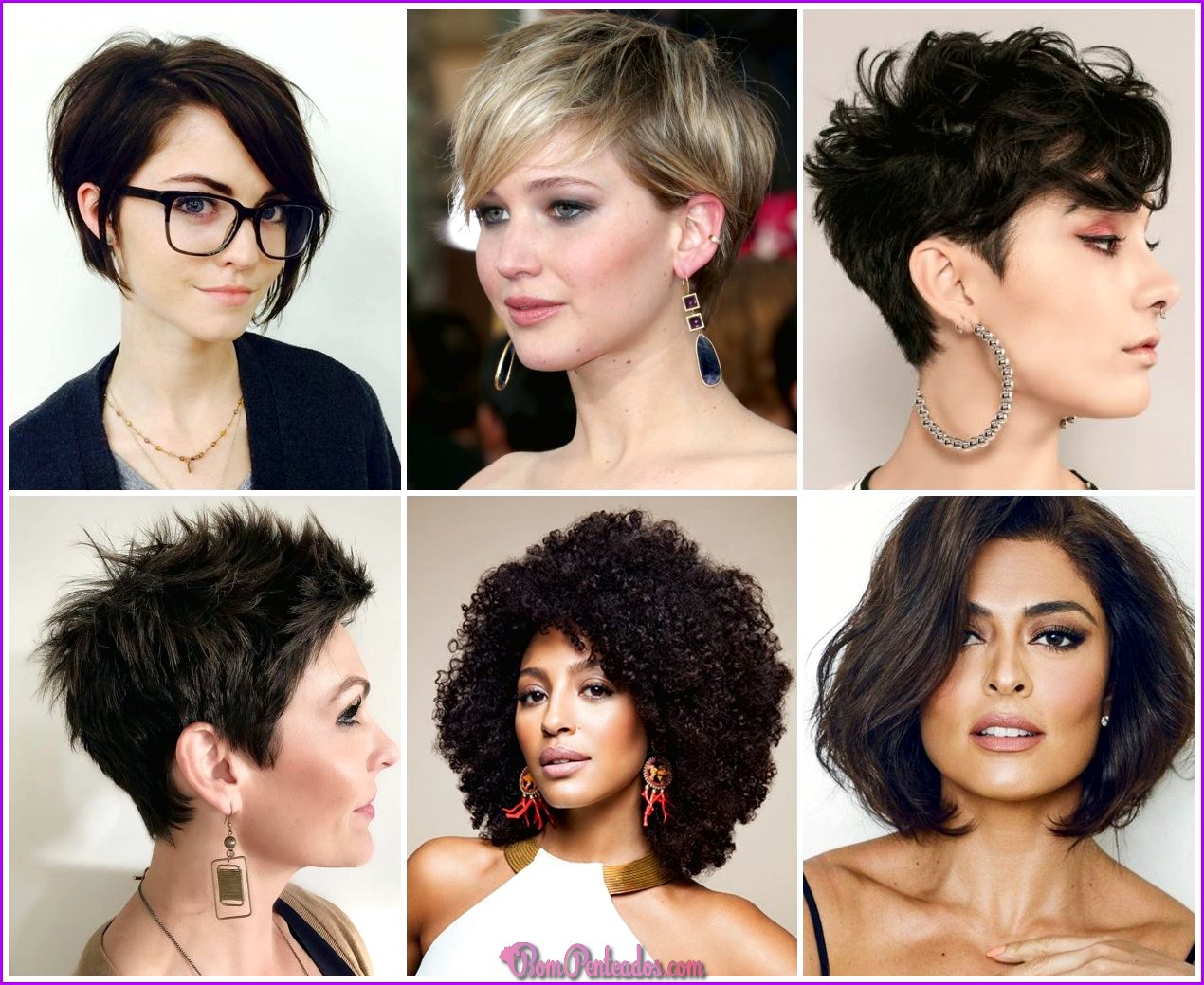 Tipos de cabelo curto para diferentes formas de rosto
